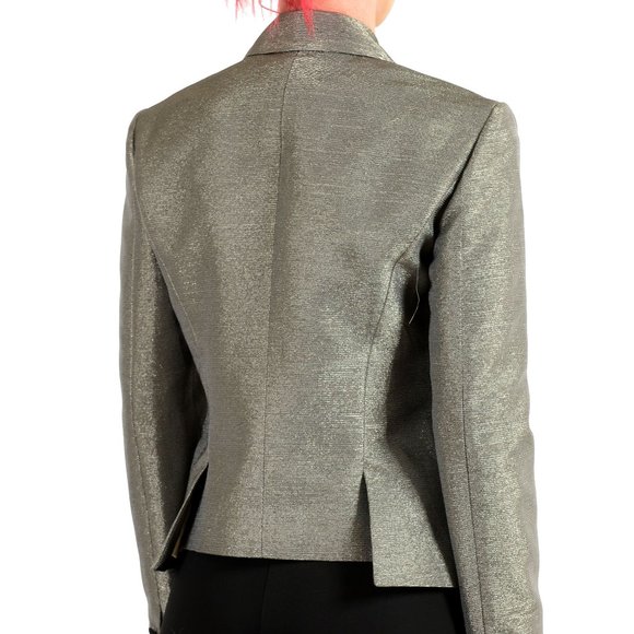 Dsquared2 Women's Sparkle One Button Blazer US M IT 42 - Picture 3 of 6